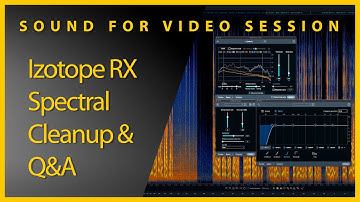 Sound for Video Session — Izotope RX Spectral Cleanup & Q&A