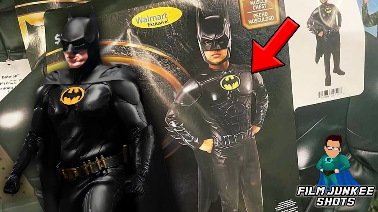 Michael Keaton's New Batsuit is a Kid's Costume - Film Junkee Shots -  YouTube