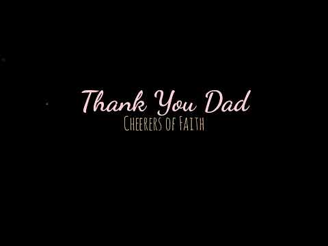 Thank You Dad (Lyrics/Accompaniment) - Cheerers Of Faith