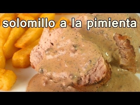 SOLOMILLO DE CERDO A LA PIMIENTA – Recetas De Cocina Faciles Rapidas y Economicas De Hacer Receta de video de recetas fáciles SOLOMILLO DE CERDO A LA PIMIENTA – Recetas De Cocina Faciles Rapidas y Economicas De Hacer Receta de video de recetas fáciles