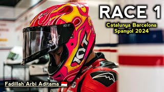 Hasil Race 1 FIM JuniorGP Catalunya Spanyol 2024 Fadillah Arbi Aditama 🇮🇩