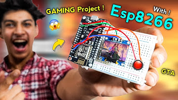 मैंने बना दिया Mini Game Using Esp8266 With OLED Display 😍🔥 - How to make Game with Esp8266 and Oled
