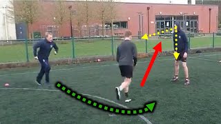 RUGBY SWITCH PASS DRILL