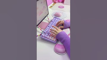 This keyboard is the winner! 💜 more in description