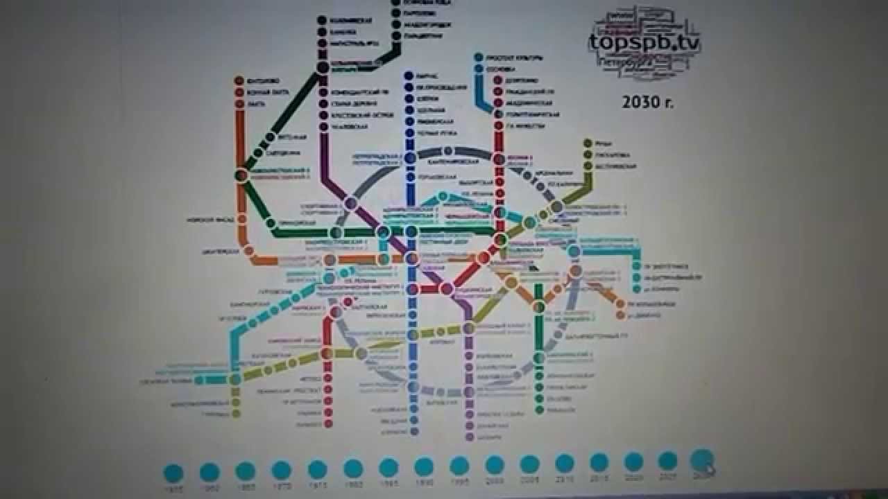 Метро спб 2030 Метро спб 2030
