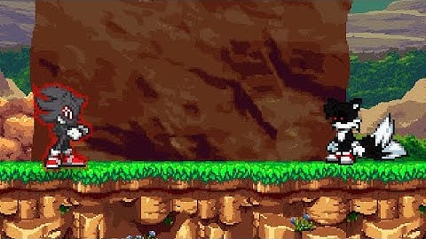 SSF2 Mod Battle: Fleetway Dark Super Sonic Vs Tails.exe