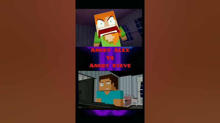Angry Steve Vs Angry Alex. #trending #viral #fypシ #trend #trendy #fypシ゚viral #foryou #minecraft #fyp