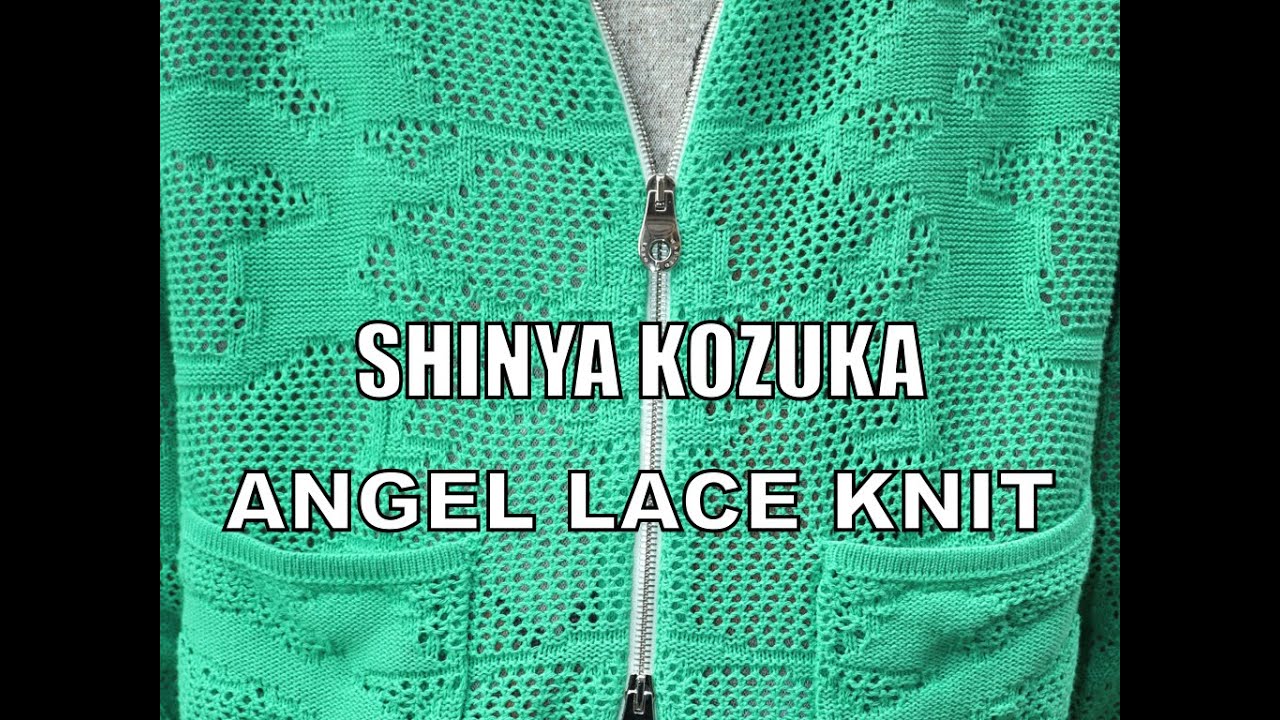 ぽ*と様 SHINYAKOZUKA 23SS ANGEL LACE KNIT SHINYAKOZUKA 23ss ANGEL LACE KNIT - YouTube