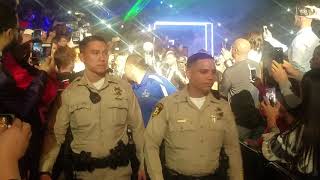 Entrance for Adrien Broner vs. Manny Pacquiao fight