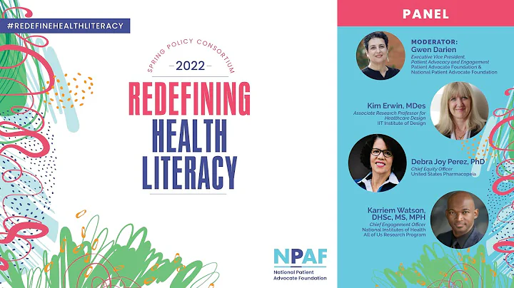 Redefining Health Literacy Panel