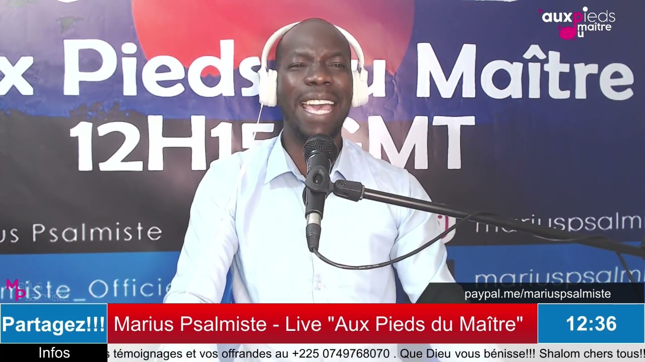 Marius Psalmiste - Live Aux Pieds du Maître 2