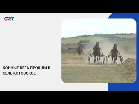 КОННЫЕ БЕГА ПРОШЛИ В СЕЛЕ КОТОВСКОЕ