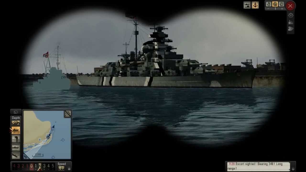 Silent Hunter 5 Pt1 British Coastal Campaign Youtube