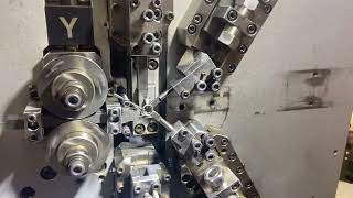Delta D-808  #springcoiler #cncmachine #wiremachinery