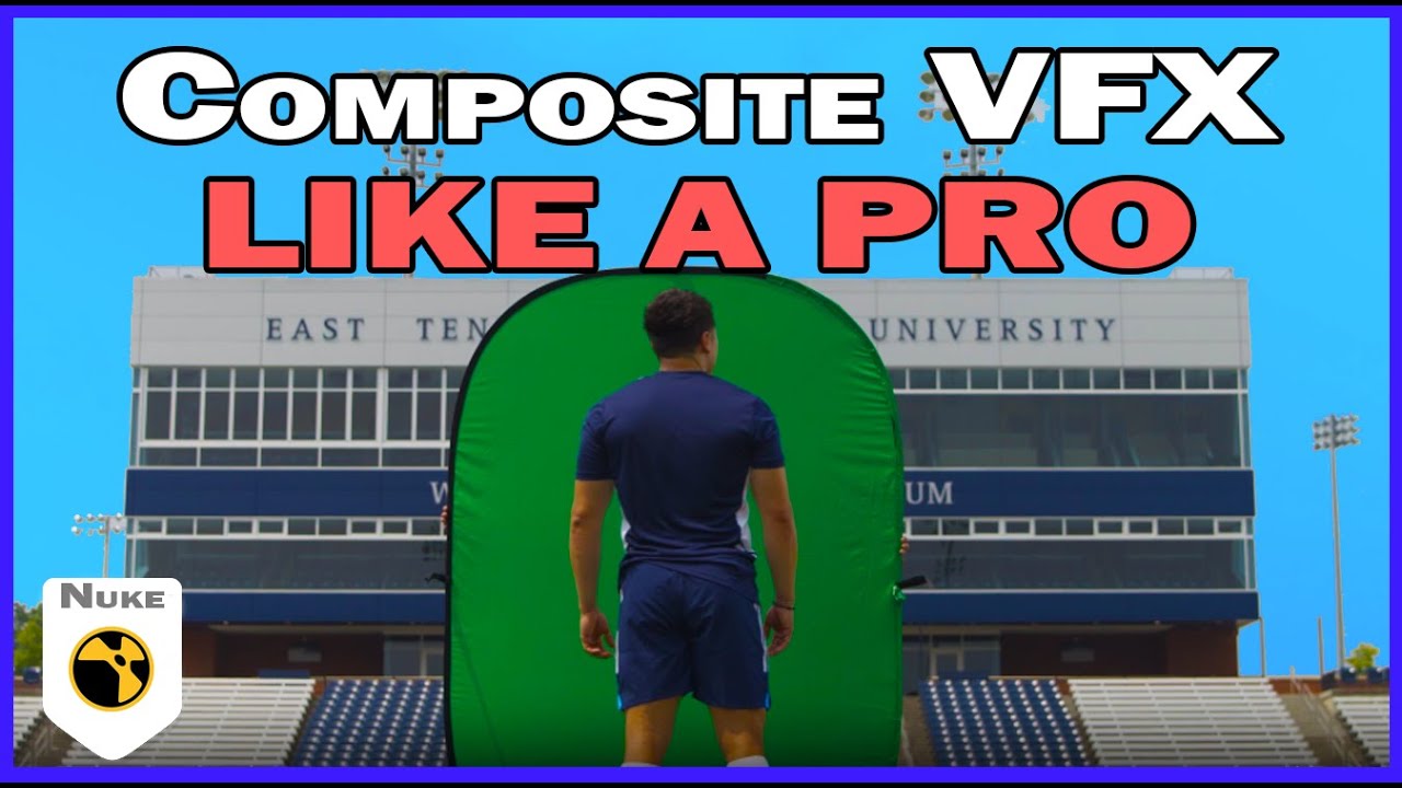 Composite VFX Like a Pro in Nuke | Soccer Stadium
