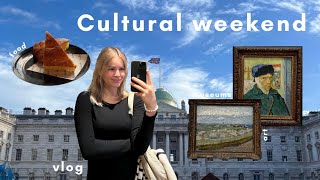 Cultural weekend in London | vlog (museums, food and deer)