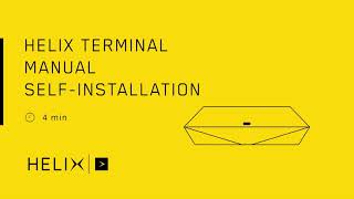 Helix tutorial | How to install the Helix TV terminal?