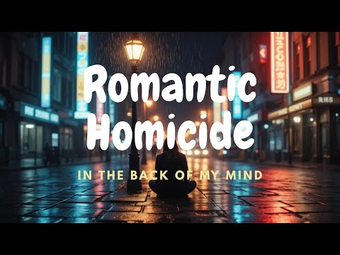Romantic Homicide Lyrics Emotional Sad S Song In The Back Of My Mind