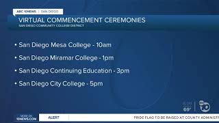 KGTV-SD: Virtual Commencement Ceremonies Today for SDCCD Students