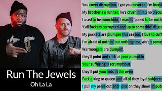 Run The Jewels - Ooh La La - Rhyme Check lyric video