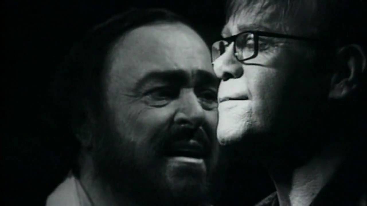Elton John Luciano Pavarotti Live Like Horses Directed By Peter Demetris