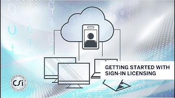 Getting Started with Cloud Sign-in Licensing