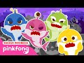 Petak umpet halloween bersama keluarga hiu  kartun  lagu halloween  pinkfong indonesia