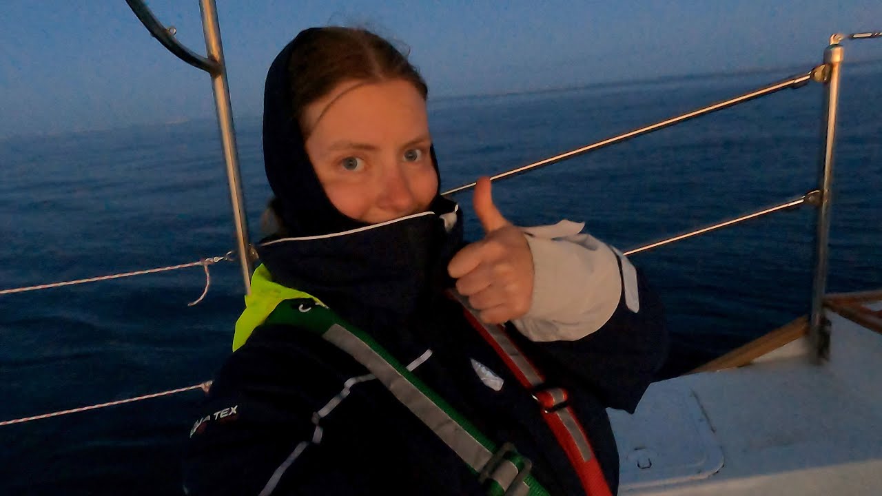 ⁣Overnight Sailing To France - Sailing Alanouwoly EP29