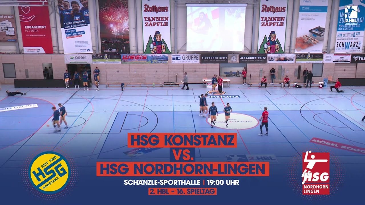 🔴 Live Warmup HSG Konstanz vs