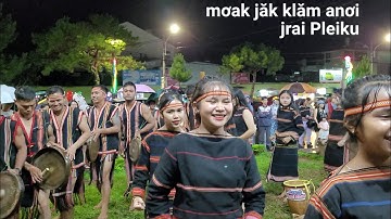 Cồng chiêng giới trẻ plơi jut,iadêr, iaGrai,Gia Lai.