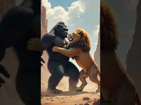 Lions Attack Youtubeshorts Tranding Funny Trendingshorts Trendingshorts Lion Bear Attack 
