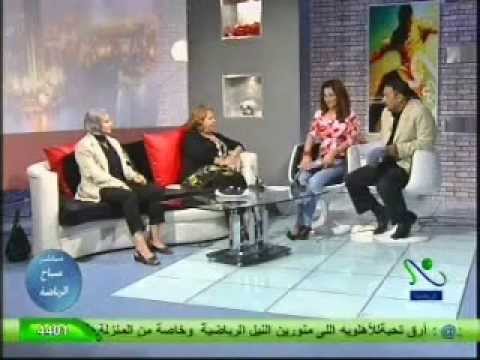 صباح الرياضة والحديث عن بحث علمي عن تاثير الرياضة على زارعي النخاع من مشرفي البحث د ذكية ود مها