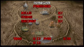 DOOM 1, E1M1; HANGER Speedrun. 13 seconds. Ultra Violence Any%