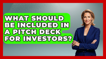 What Should Be Included in a Pitch Deck for Investors? | Founders Supporting Founders News