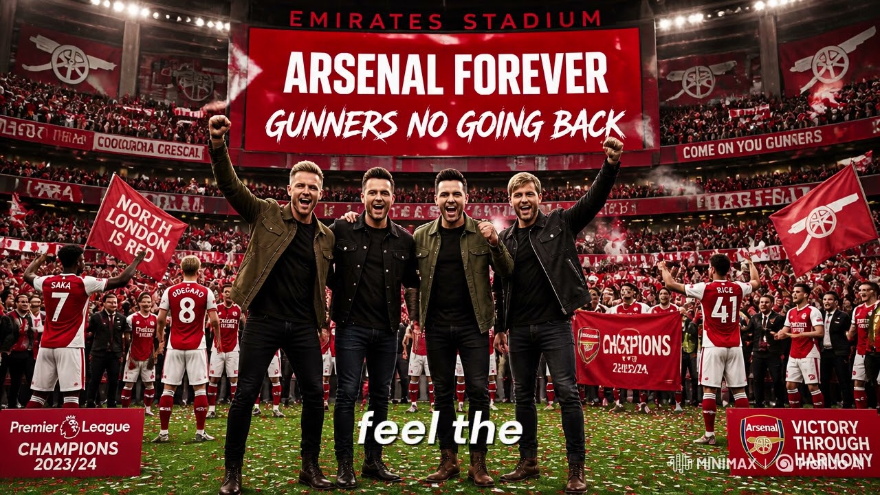 Westlife - Arsenal Forever (Gunners No Going Back 🔴⚪ | Football