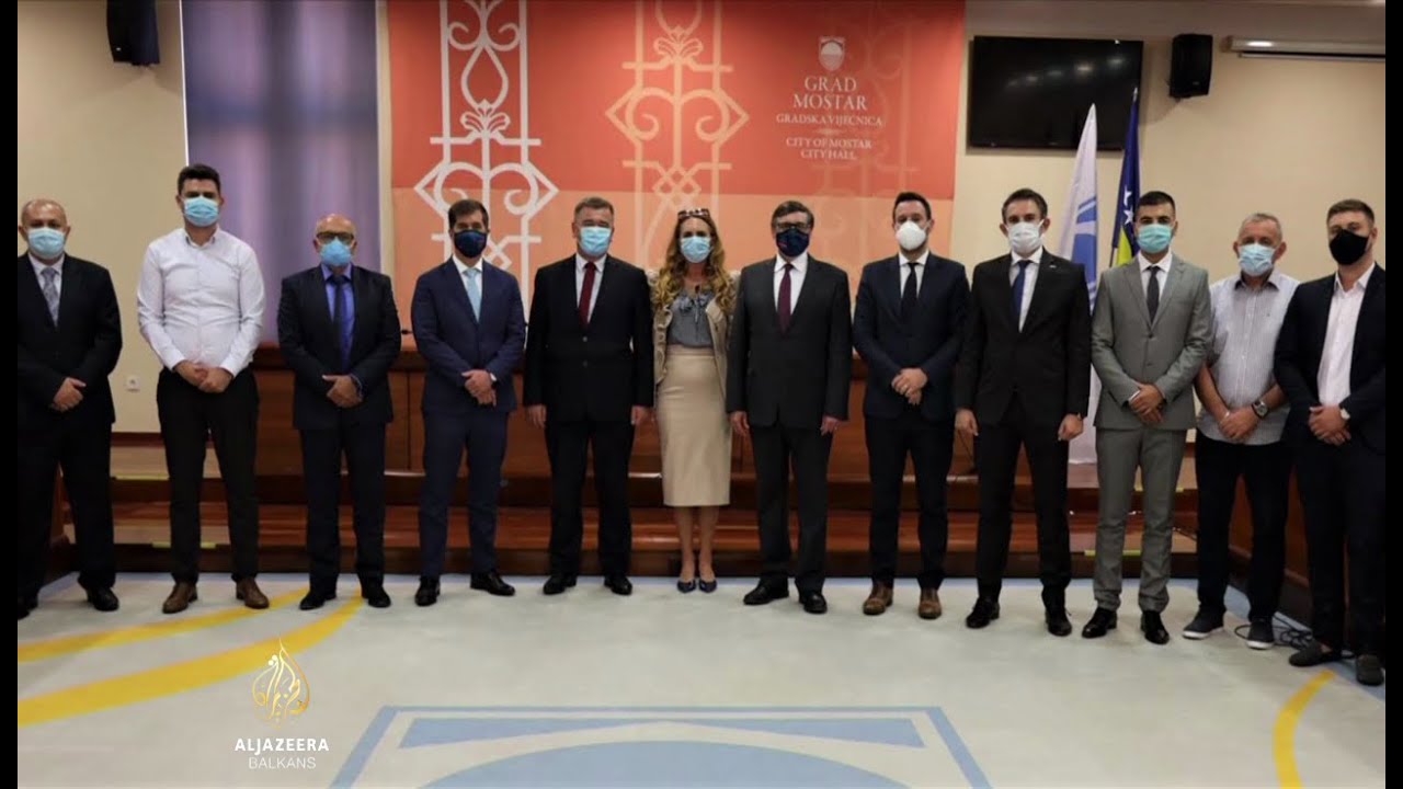 ماثيو بالمر في موستار: نقاش مع الأحزاب حول الانتخابات المحلية