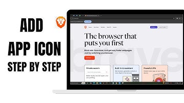 HOW TO ADD A SHORTCUT ICON ON BRAVE BROWSER (EXPLAINED)