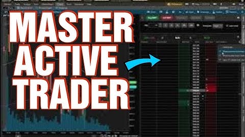 How to use Thinkorswim Active Trader for fast scalping