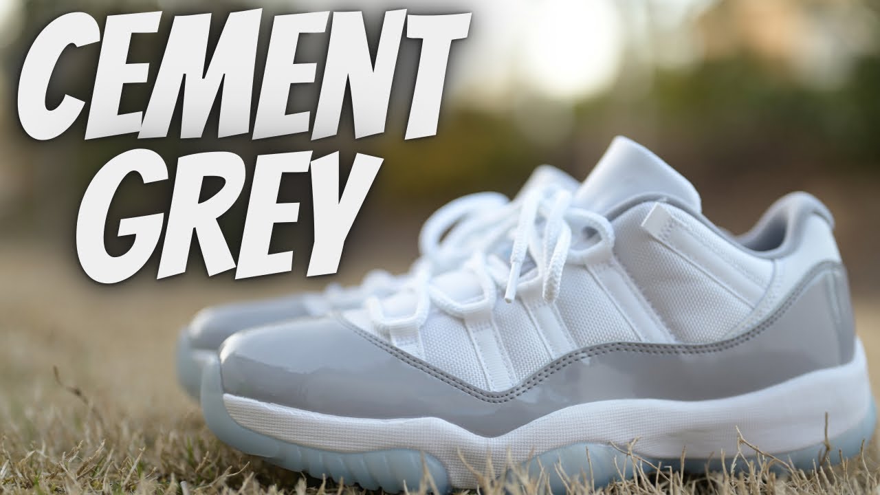 ナイキ エアジョーダン11 ロー セメントグレー 4/1発売｜Nike Air Jordan 11 Low 