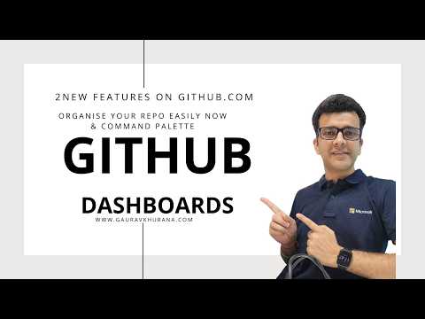 GitHub's New Repo Dashboard — Organize 100s of Repos Instantly
