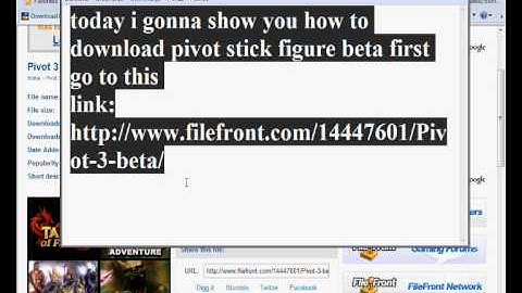 how to download pivot stick figure animator 3 beta