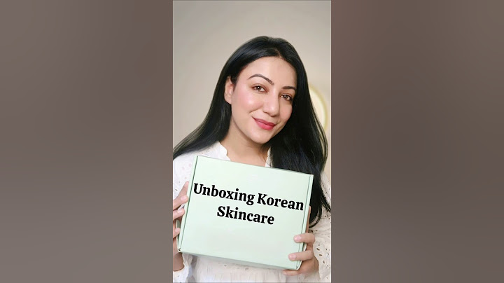 Korean Skincare haul #skincare