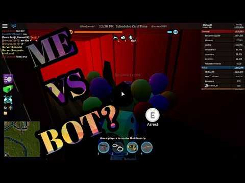Arresting An Auto Robber In Jailbreak Roblox Youtube