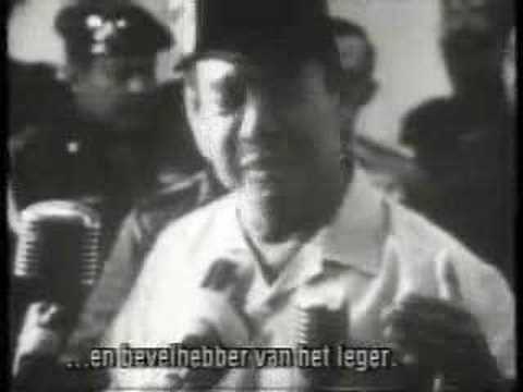 Untuk mengisi kekosongan pimpinan Angkatan Darat (akibat gugurnya Jenderal A.Yani) pada tanggal 14 Oktober 1965 May.Jen Suharto diangkat sebagai Menteri Panglima Angkatan Darat. Pelantikan siadakan pada tanggal 16 Oktober 1965 di Istana Negara oleh Presiden Sukarno.