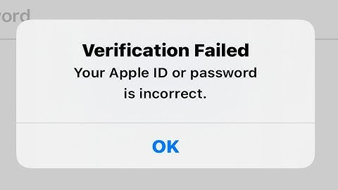 How To Fix Verification Failed Your Apple Id Or Password !! Apple Id Password Is Incorrect !! 2025