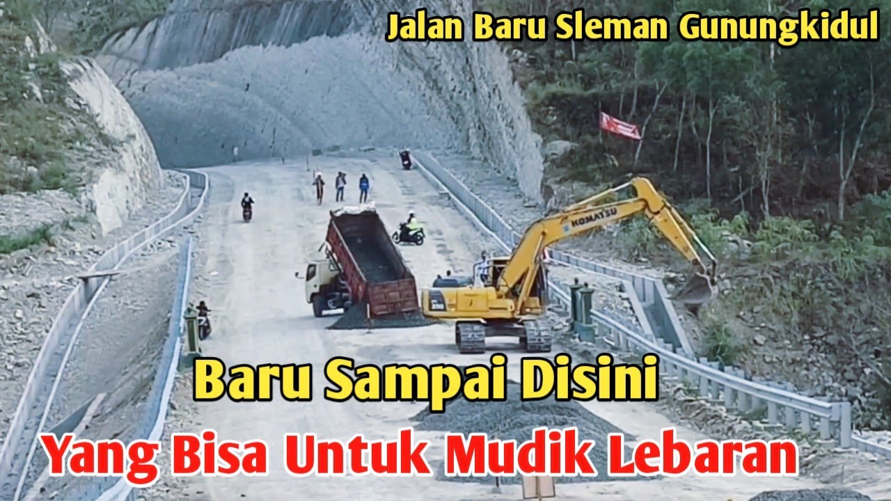 Прибыв сюда, вы сможете вернуться домой по новой дороге в Слеман, Гунунгкидул.