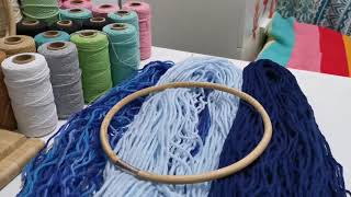 The rattan ring ocean tapestry