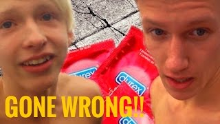 CONDOM CHALLENGE - GONE WRONG!!