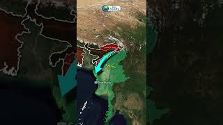North East India | North Eastern States ( Seven Sisters ) Through Map Animation #Geography