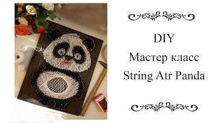 String Art Panda DIY/Стринг-Арт пано Панда